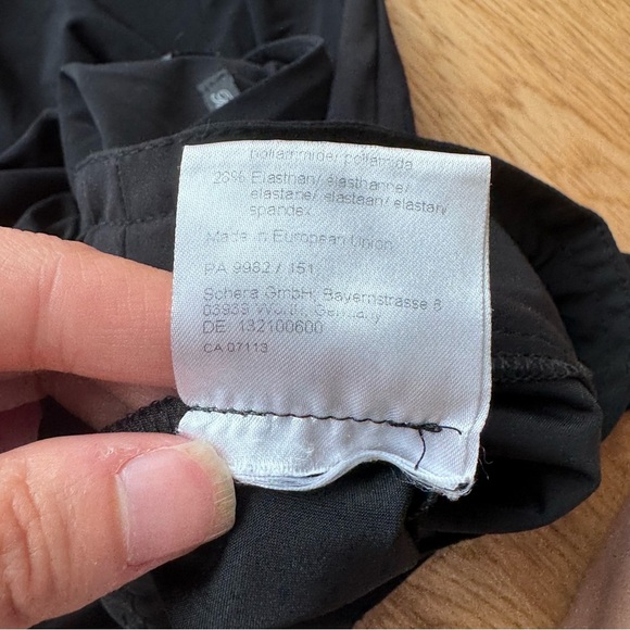 RAFFAELLO ROSSI GIRA PANTS 6/8 - BLACK  - Athletic Leggings size 32 - Picture 10 of 15